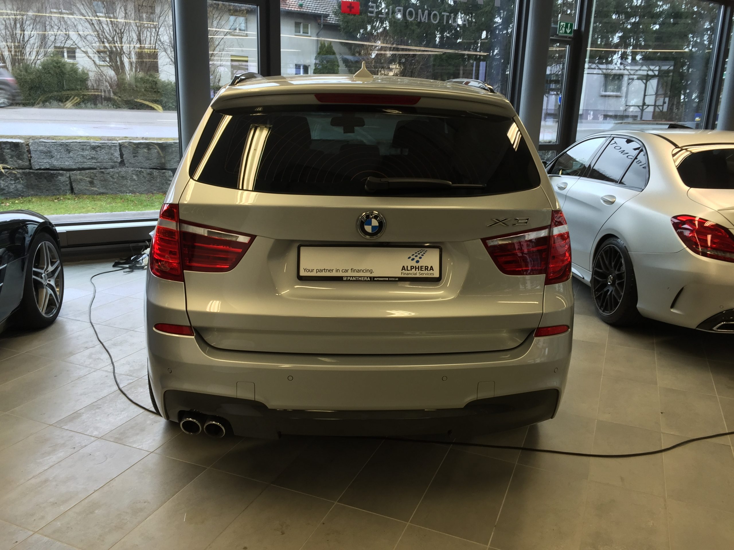 BMW x3 scheibentönung suntek folie 2